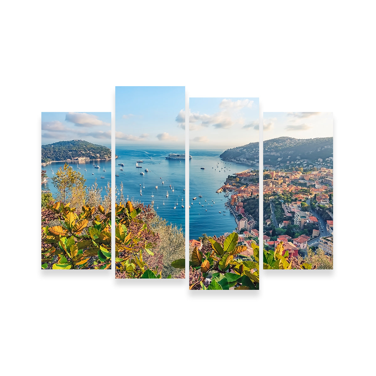 Exquisite French Riviera Wall Art by Manjik Pictures