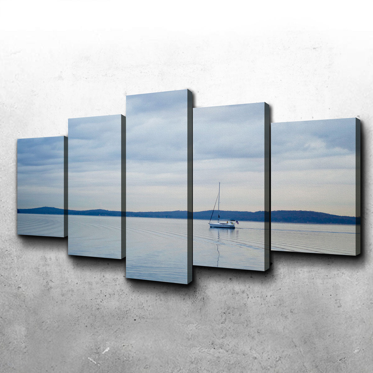 Stunning Blue Light Wall Art by Dennis Maida