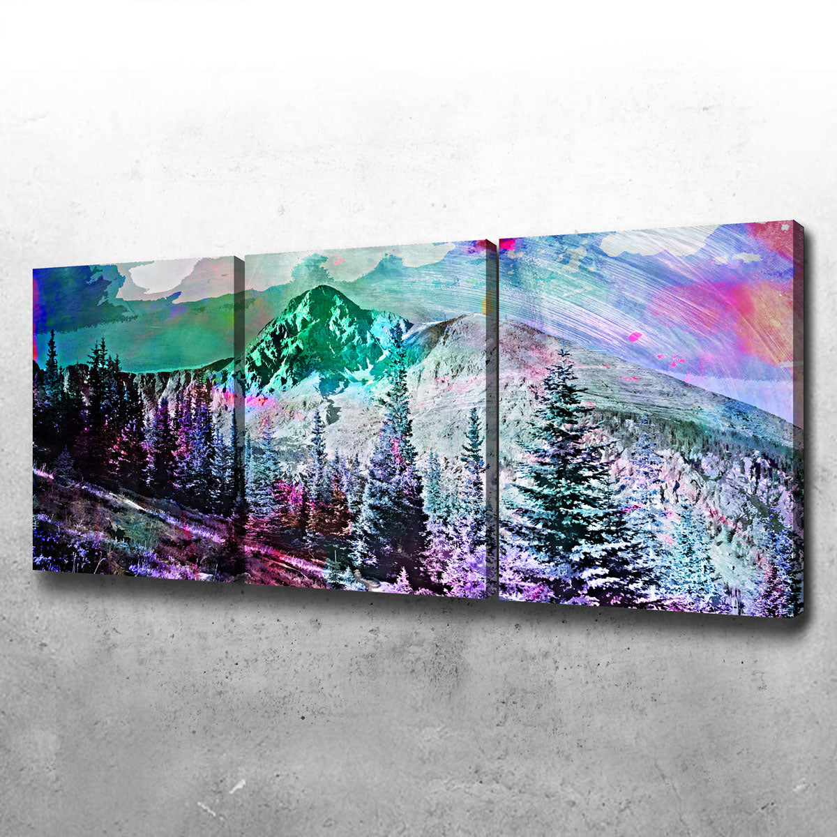 Stunning Abstract Holy Cross Wall Art for Home Decor