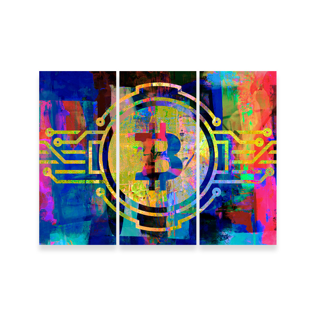 Unique Bitcoin Wall Art by Stephen Chambers