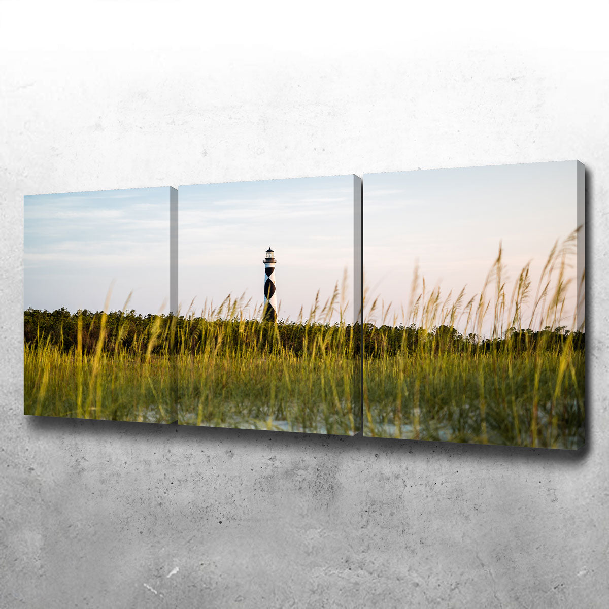Stunning Lighthouse At Dawn Wall Art for Your Home Decor