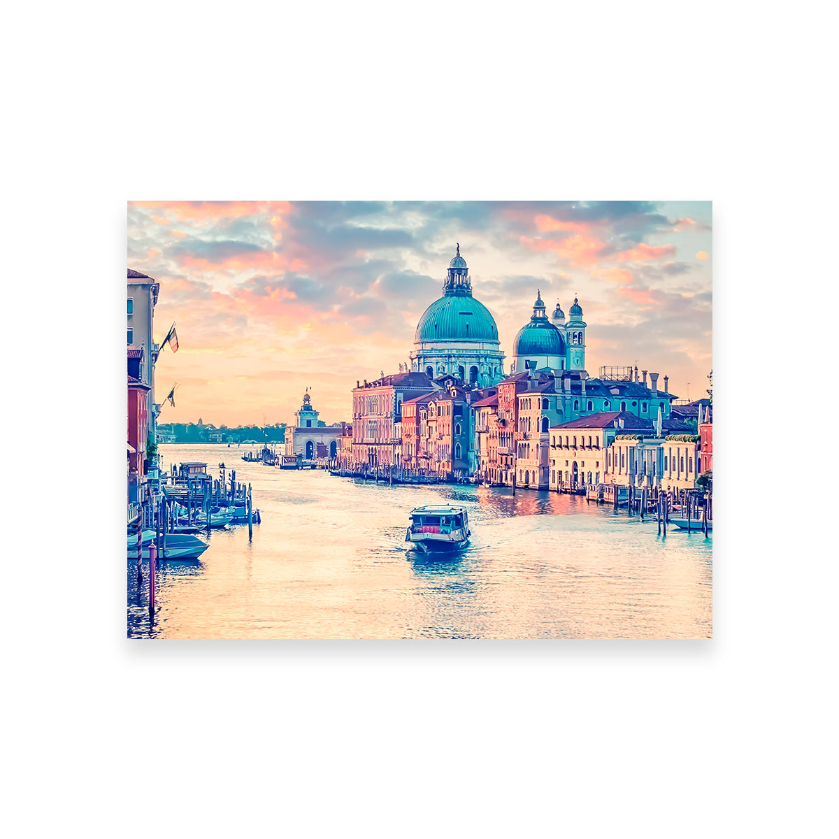 Stunning Grand Canal Sunrise Wall Art by Manjik Pictures