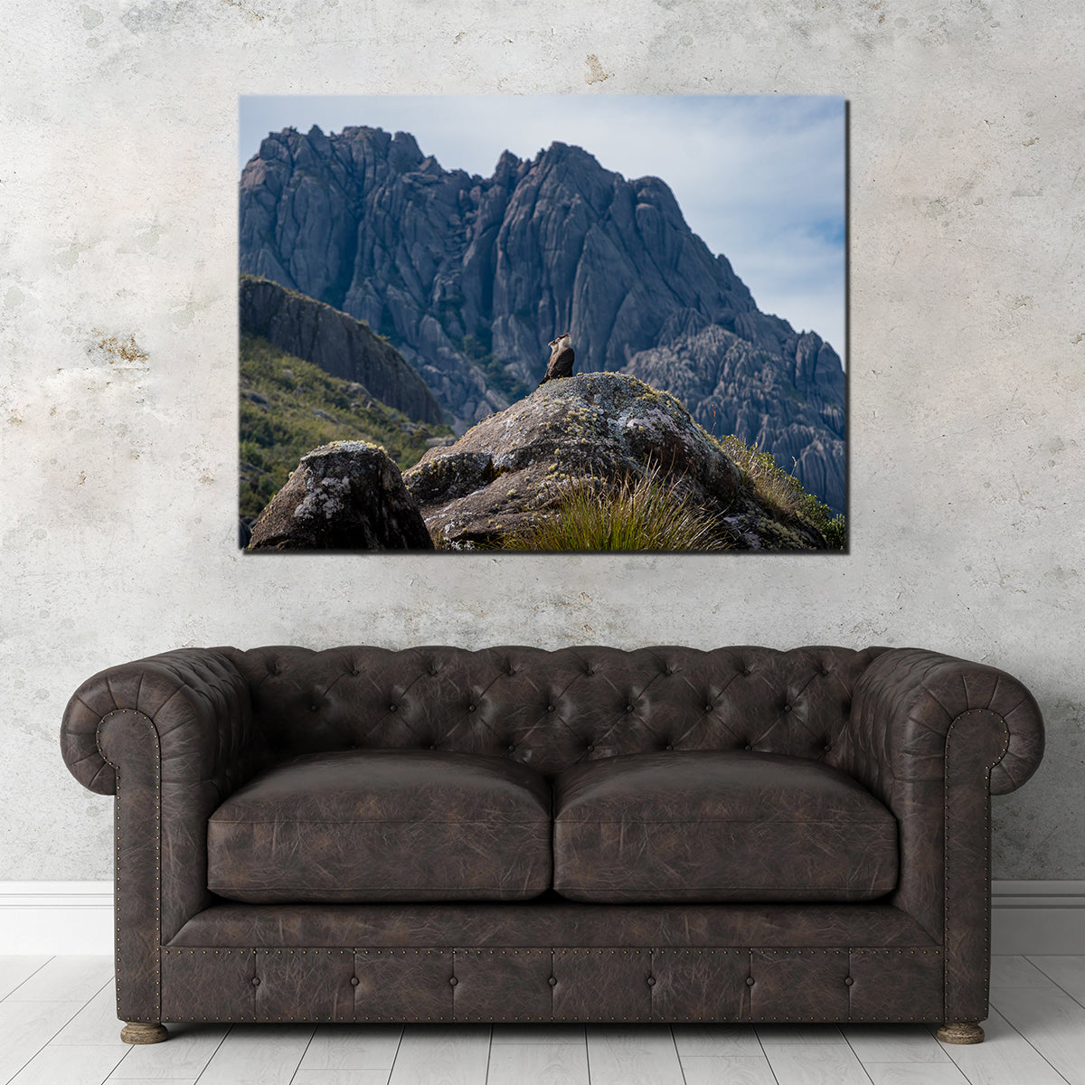 Stunning Eagles and The Black Needles Wall Art by Sofia Leite Fonseca