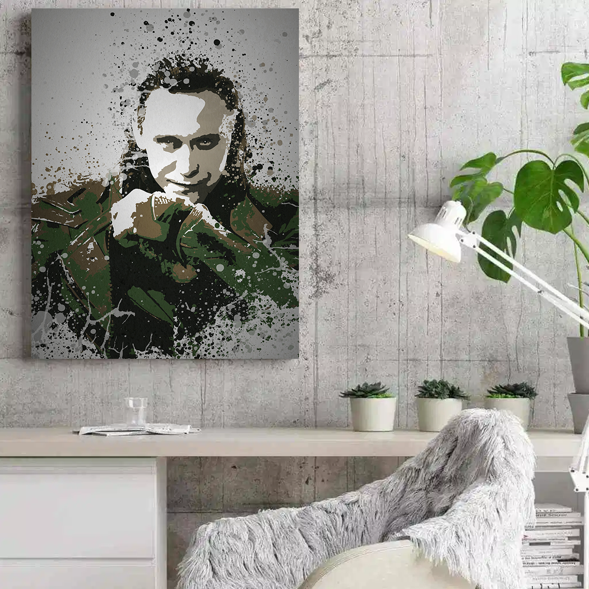 The Enigmatic God Of Mischief Wall Art - Stunning Decor for Your Space