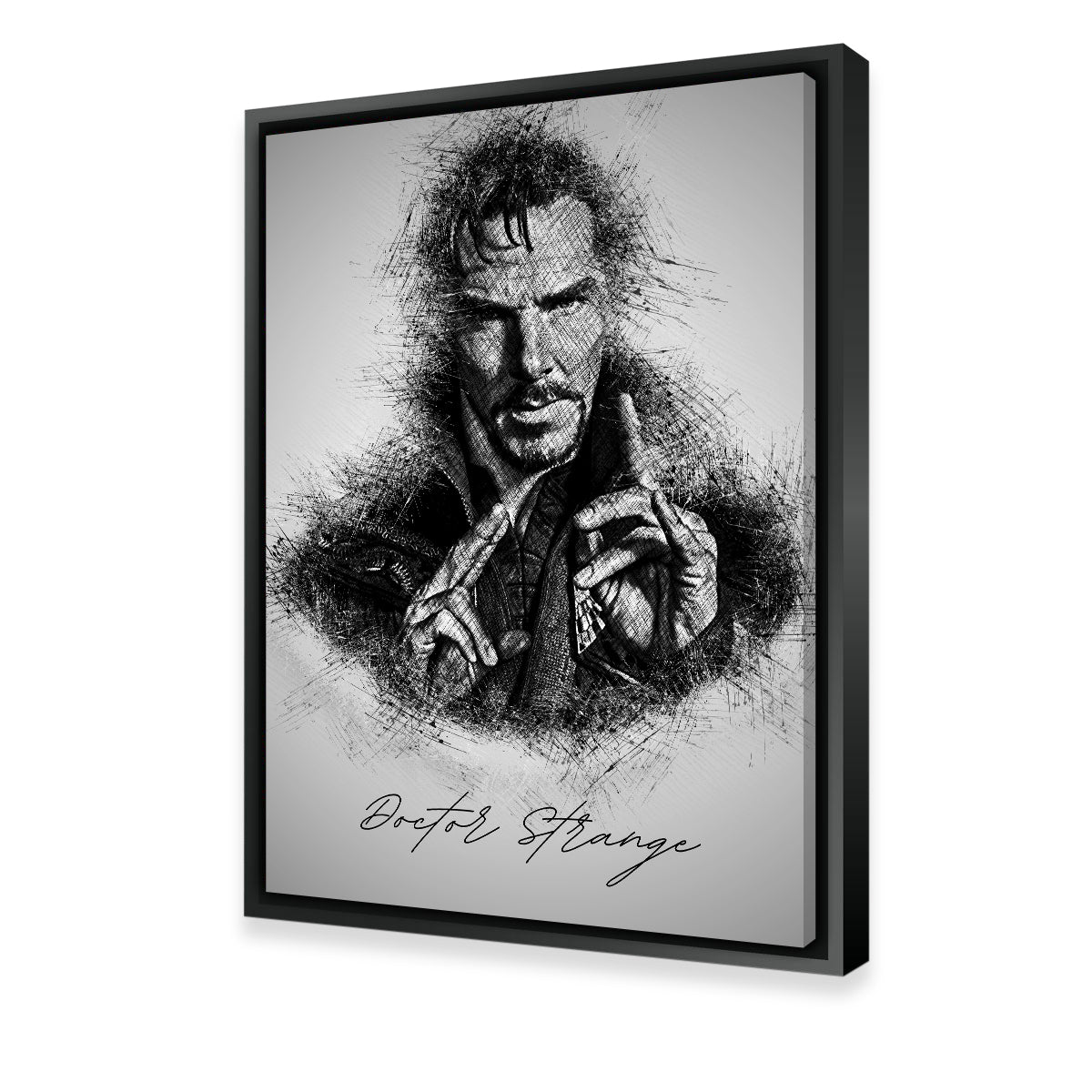 Doctor Strange High - Quality Wall Art by Albi Art