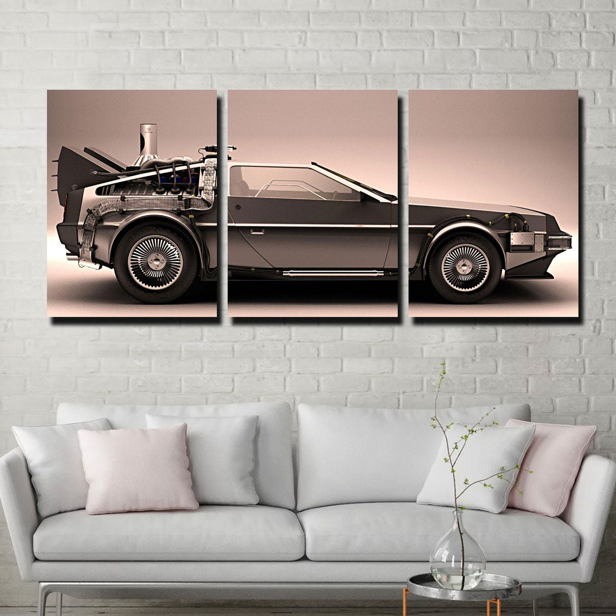 Stylish DeLorean Wall Art for Your Home Decor