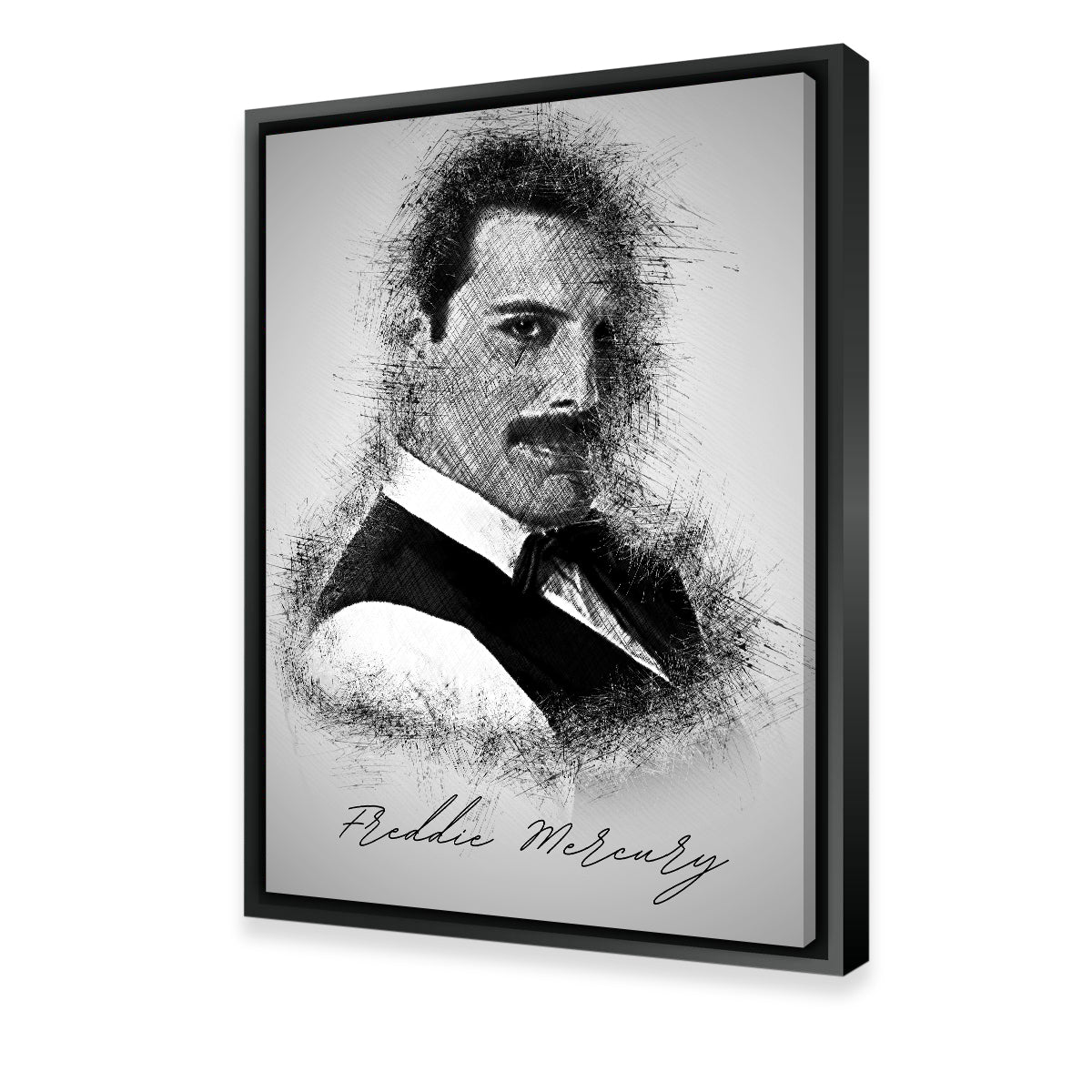 Stunning Freddie Mercury Sketch Wall Art for Your Home Decor