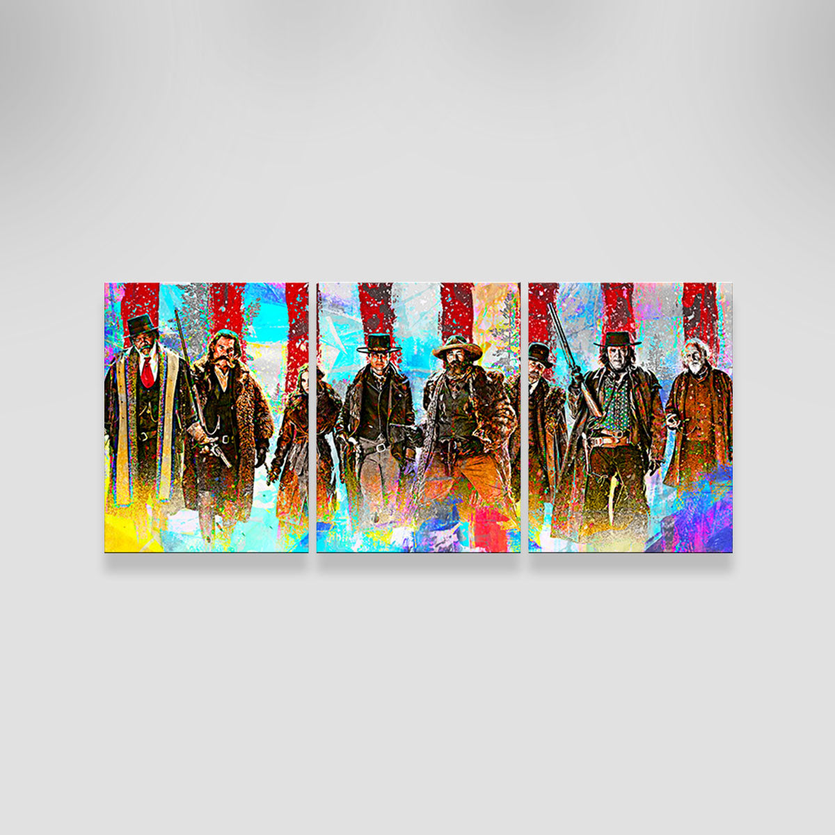 The Hateful Eight Movie-Inspired Wall Art for Cinematic Decor