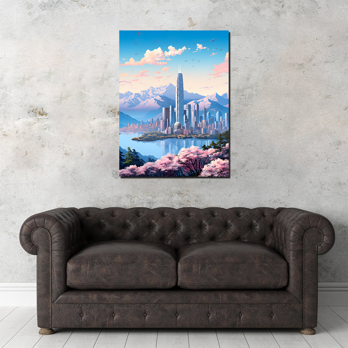 Exquisite China - Hong Kong Wall Art by Valth Graphics