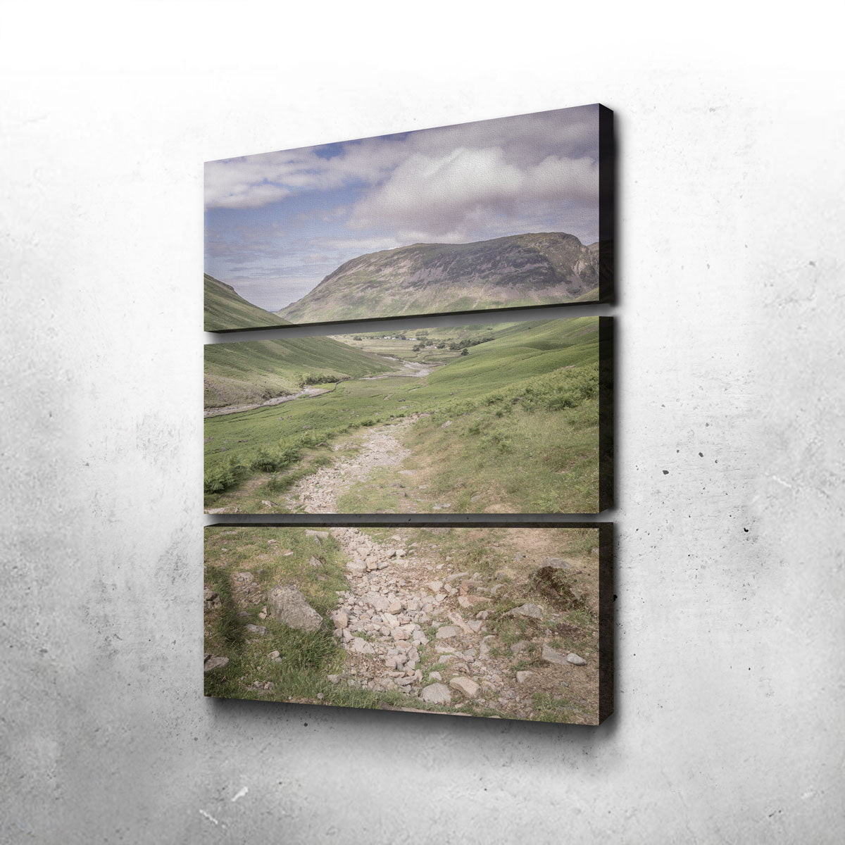 Stunning Rocky Path Wall Art by Mike Cotton