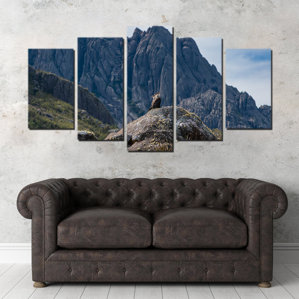Stunning Eagles and The Black Needles Wall Art by Sofia Leite Fonseca