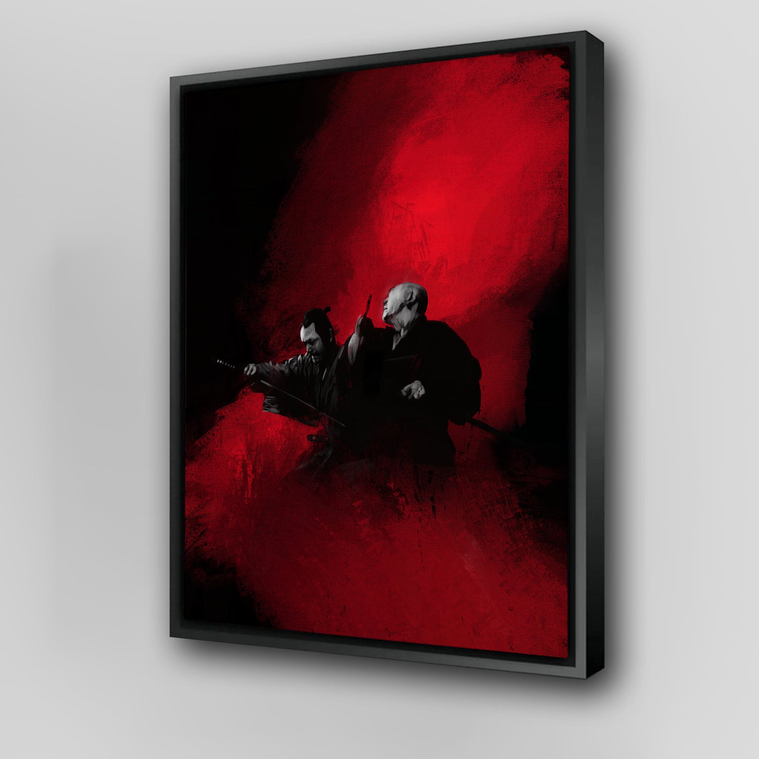 Stunning 7 Samurai Wall Art by Andy Brackpool