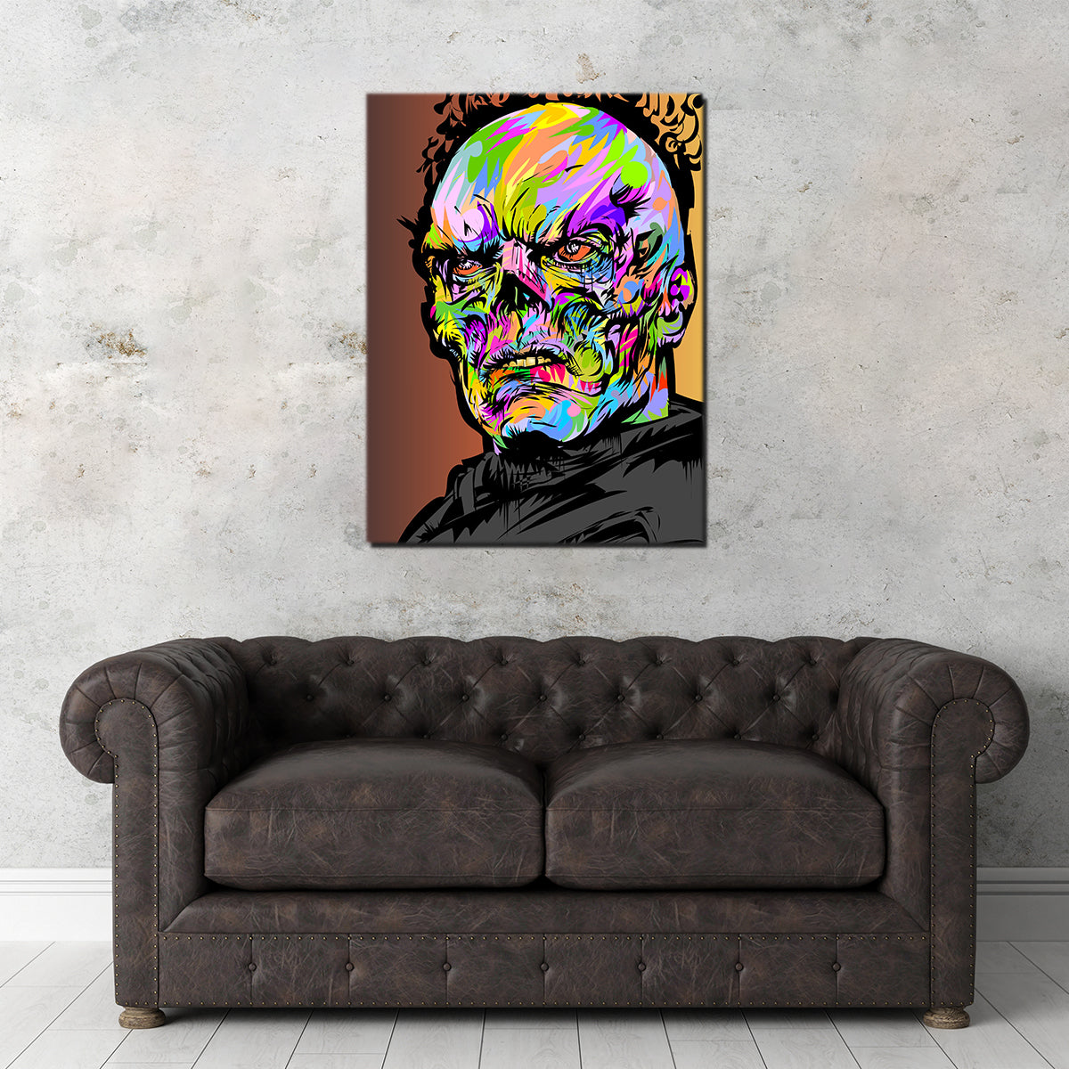 Vibrant Red Skull Color Wall Art for Stunning Home Decor