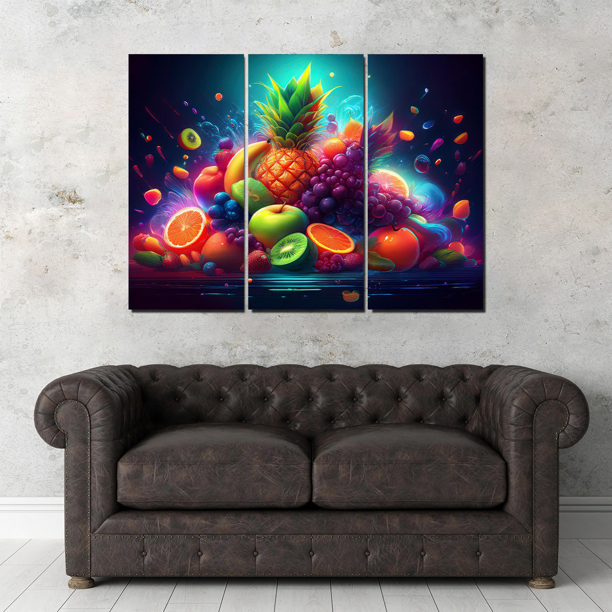 Exquisite Fresh Fruits Wall Art for Stunning Home Decor