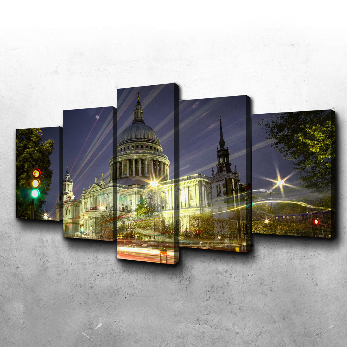 Exquisite St Paul's Cathedral Wall Art by Mike Cotton