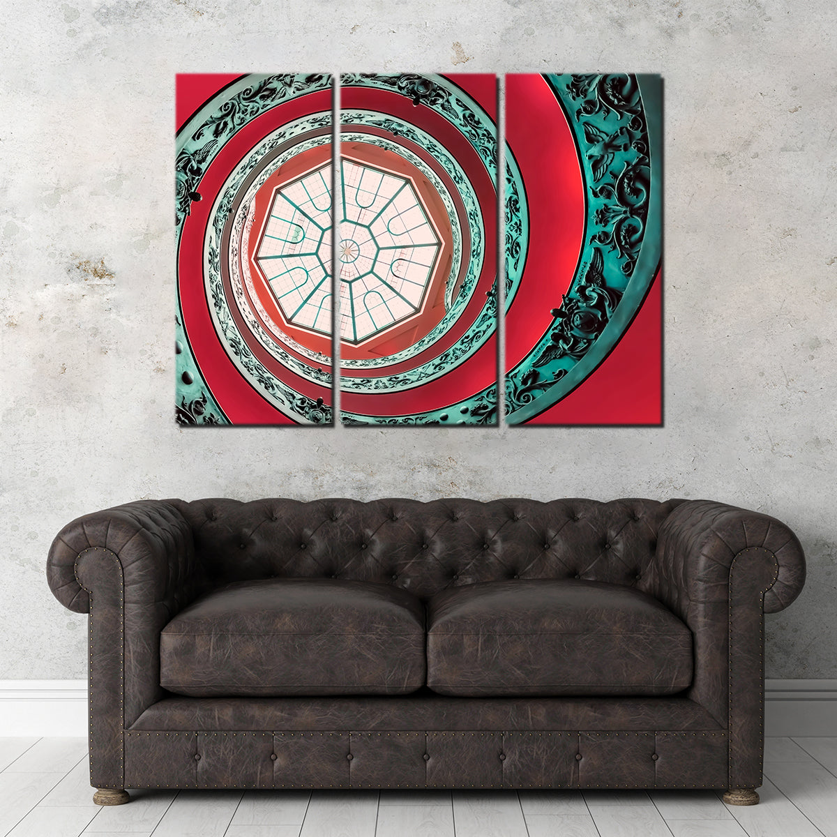 Stunning Spiral Skylight Wall Art for Home Decor