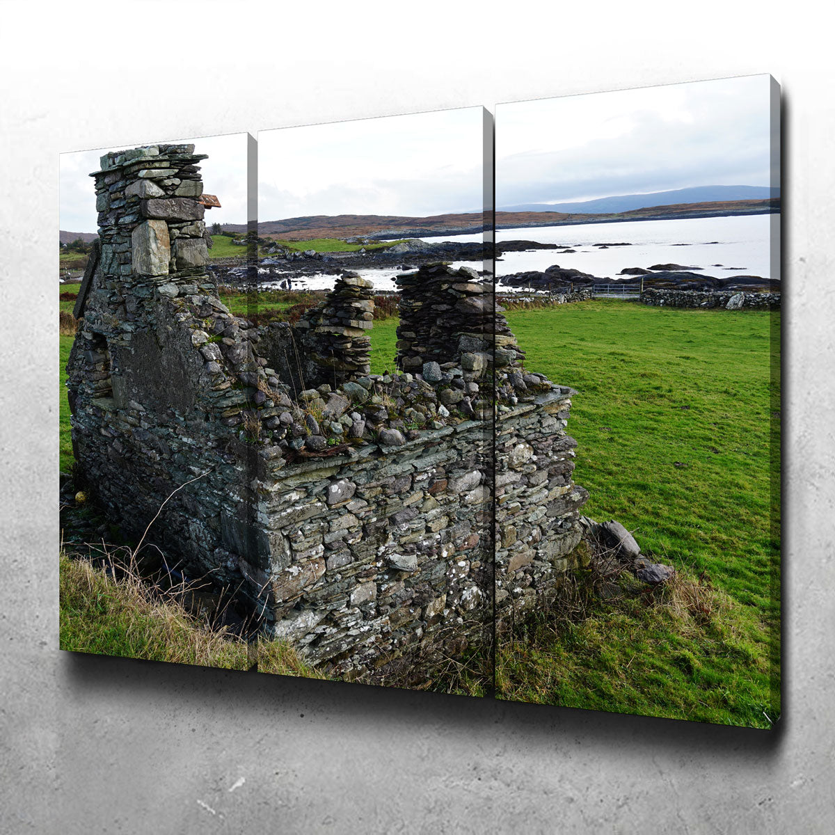 Enchanting Abandoned House in Trafask, Ireland Wall Art by David Campbell