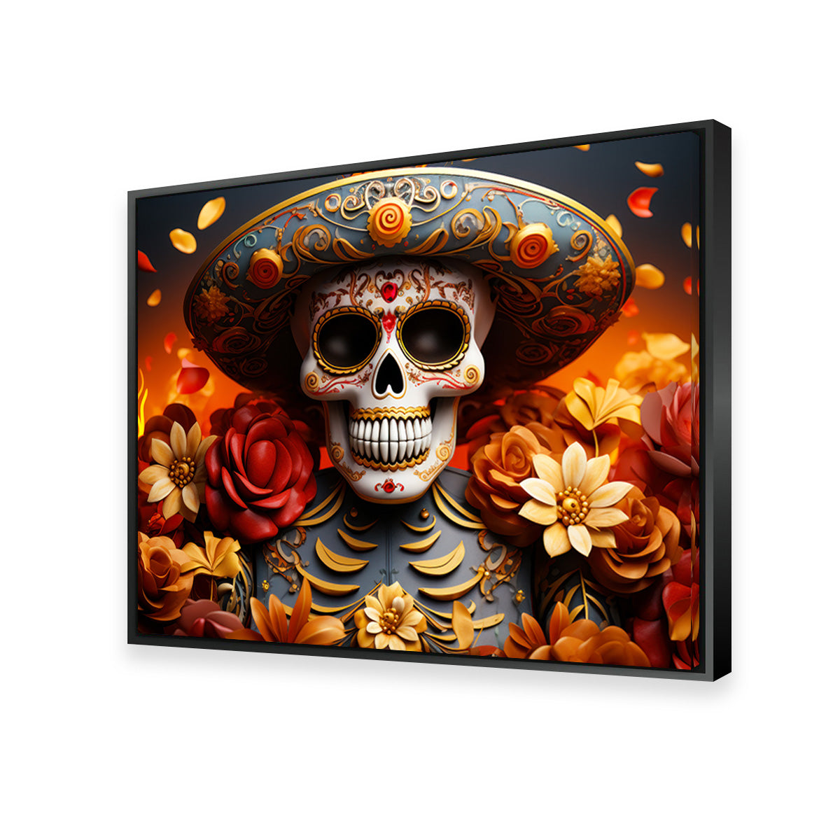 Authentic Day of the Dead Skull Wall Art for Stunning Home Decor