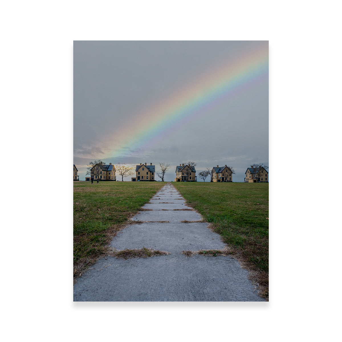 Fort Hancock Stunning Rainbow Composite Wall Art by Dennis Maida