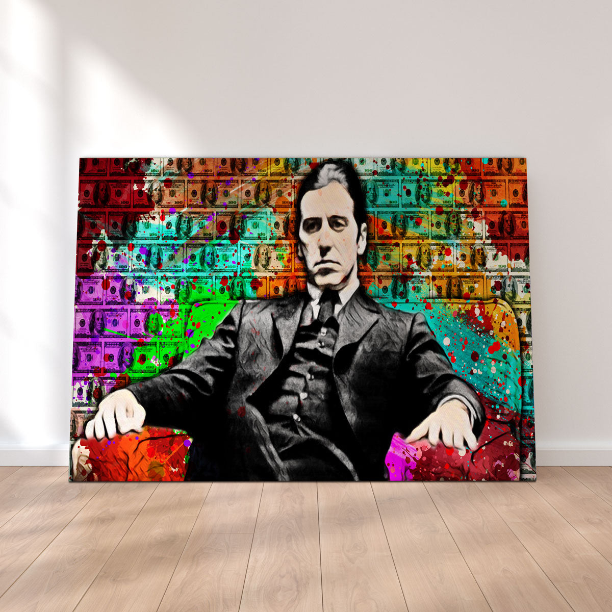 Stunning Abstract Godfather Wall Art for Home Decor