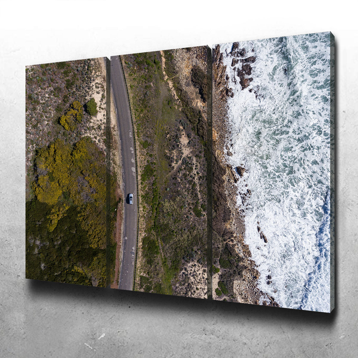 Drive With A View Wall Art - Stunning Sustainable Canvas Artwork