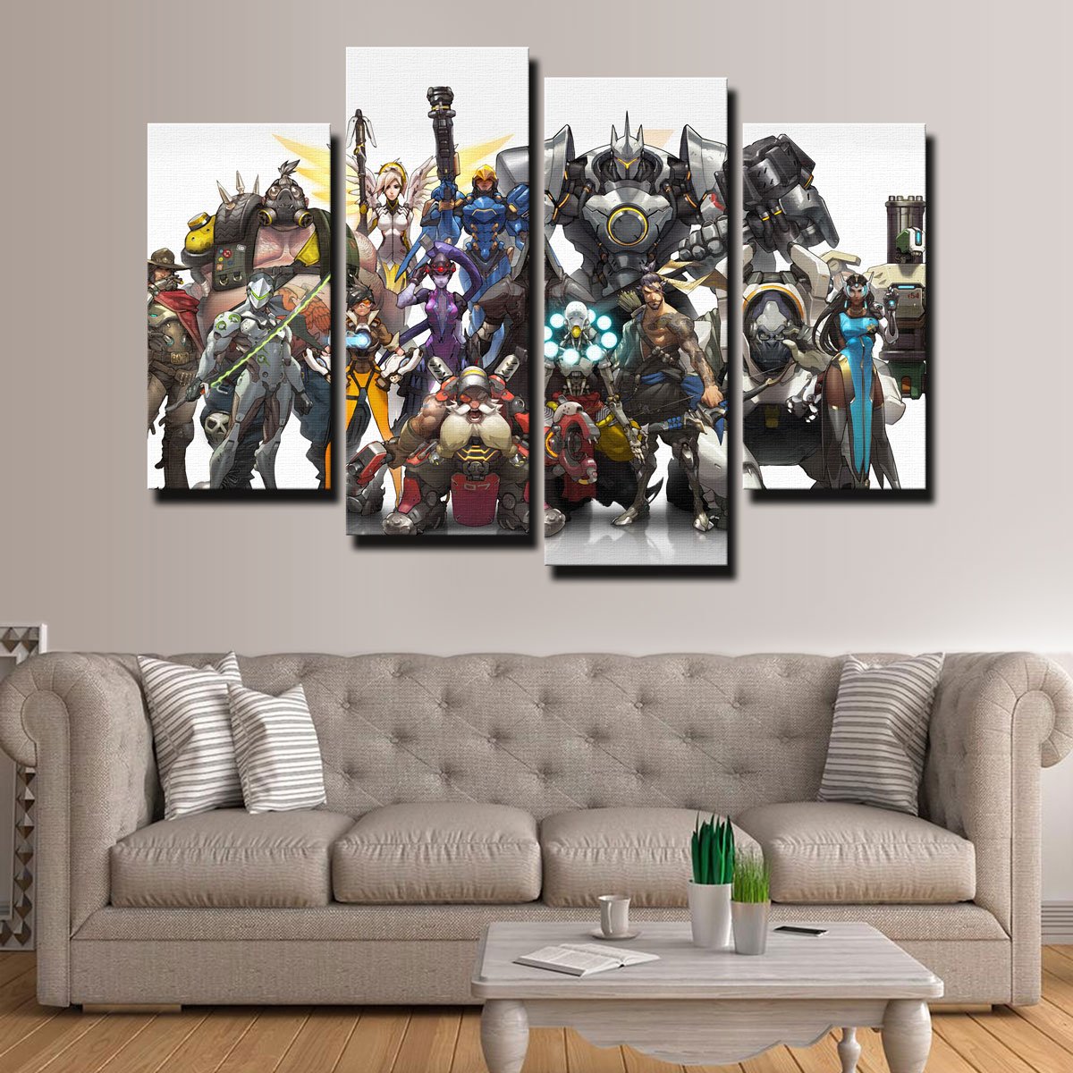High - Quality Overwatch Wall Art for Your Home Decor