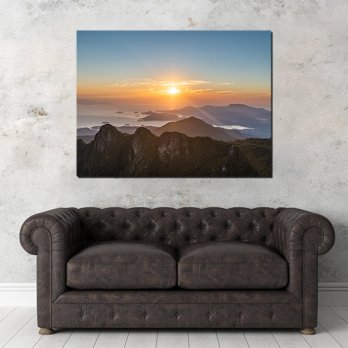 Sofia Leite Fonseca's On Top Of The World Stunning Wall Art