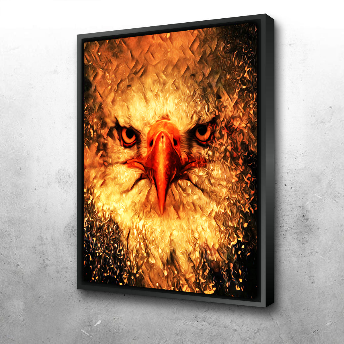 Exquisite Eagle Wall Art by George Sorin