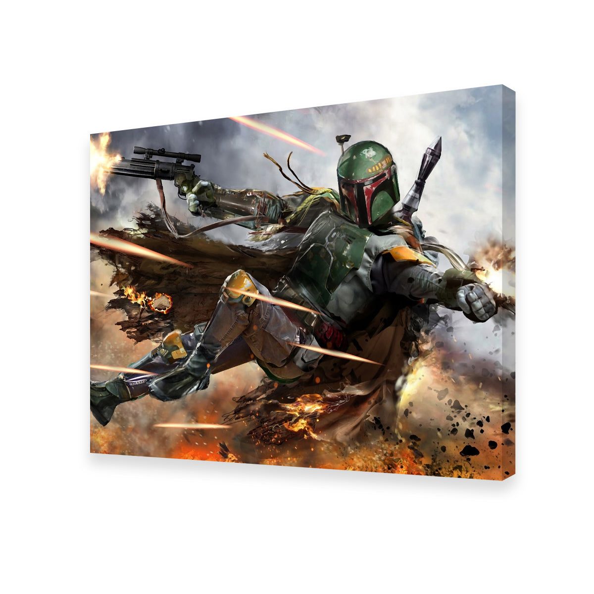 Stunning Boba Fett Wall Art for Your Home Decor