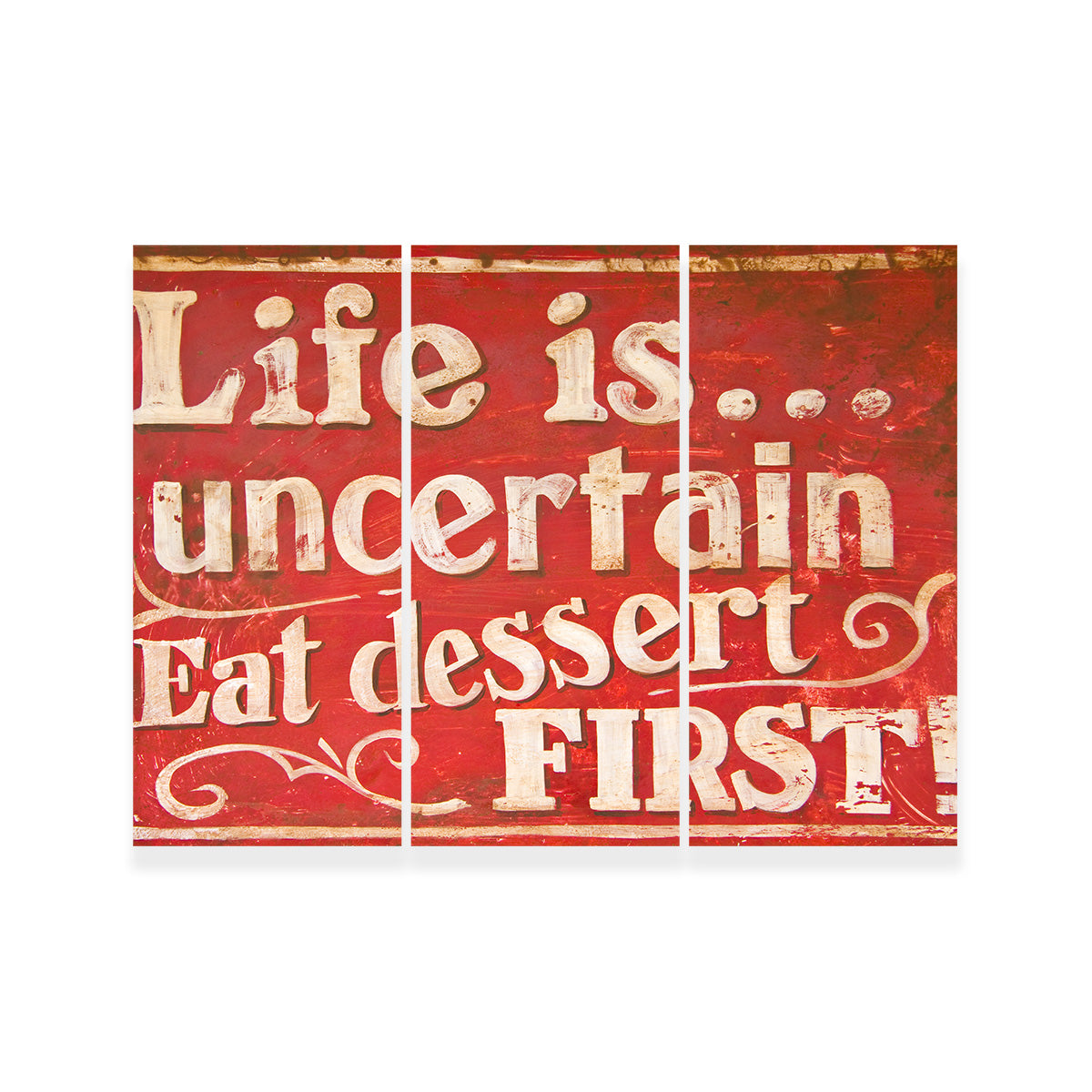 Exquisite Dessert First Wall Art for Stunning Home Decor