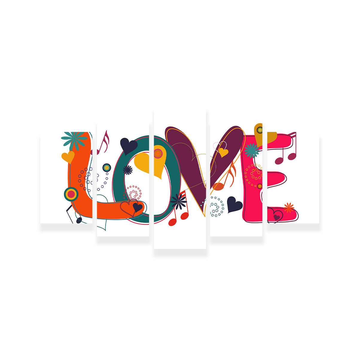 Enchanting Love and Music Wall Art for Your Home