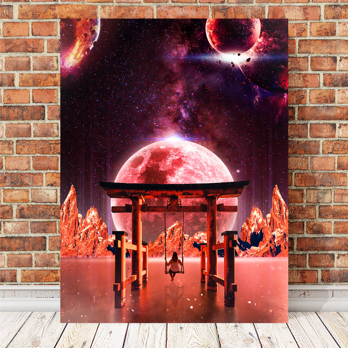 Stunning Out of Reach Wall Art by INDOARC
