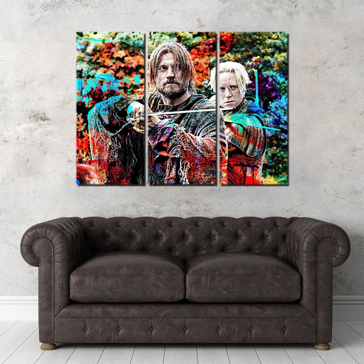 Jaime and Brienne Stunning Wall Art for Home Decor