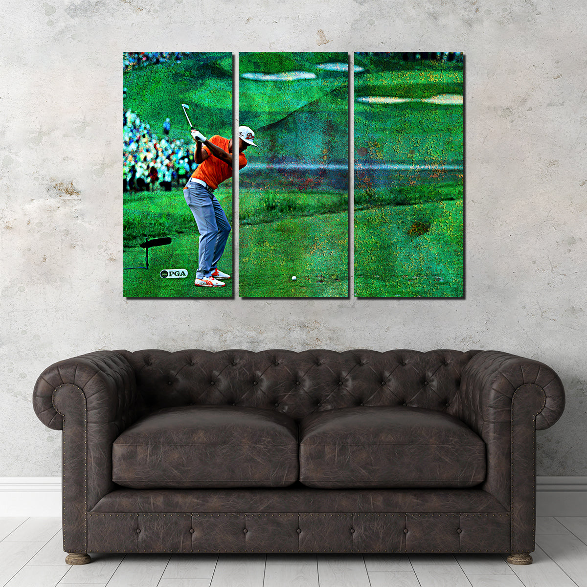 Rickie Fowler Art Prints with Premium Kiln - Dried Pine Frames