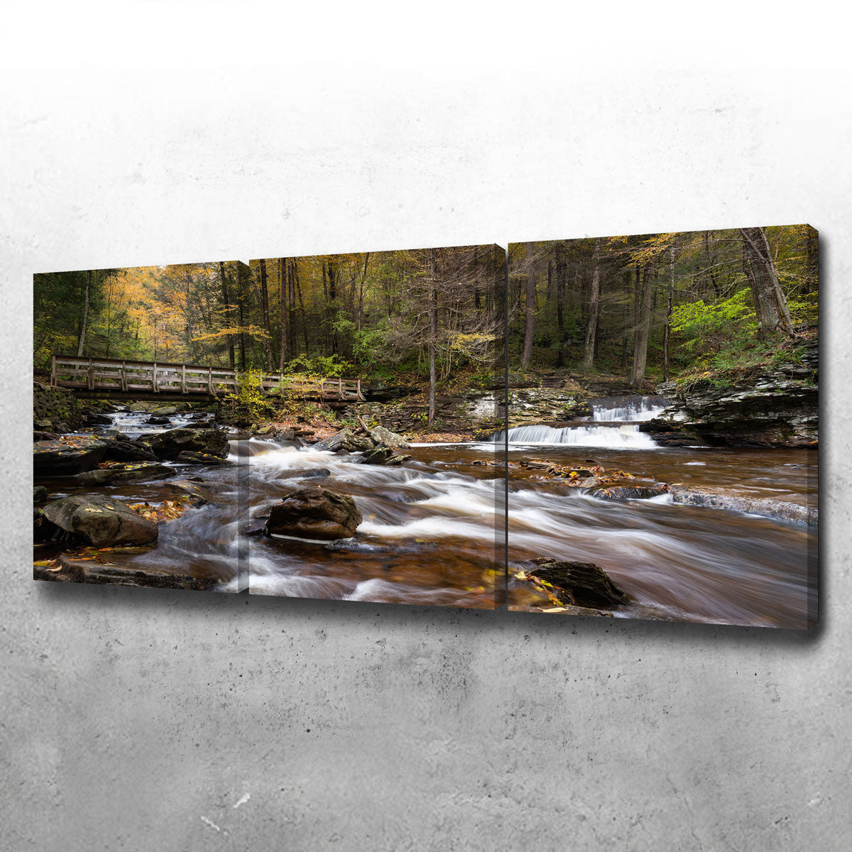 Exquisite Rivers Meet Wall Art by Shaun Mayer