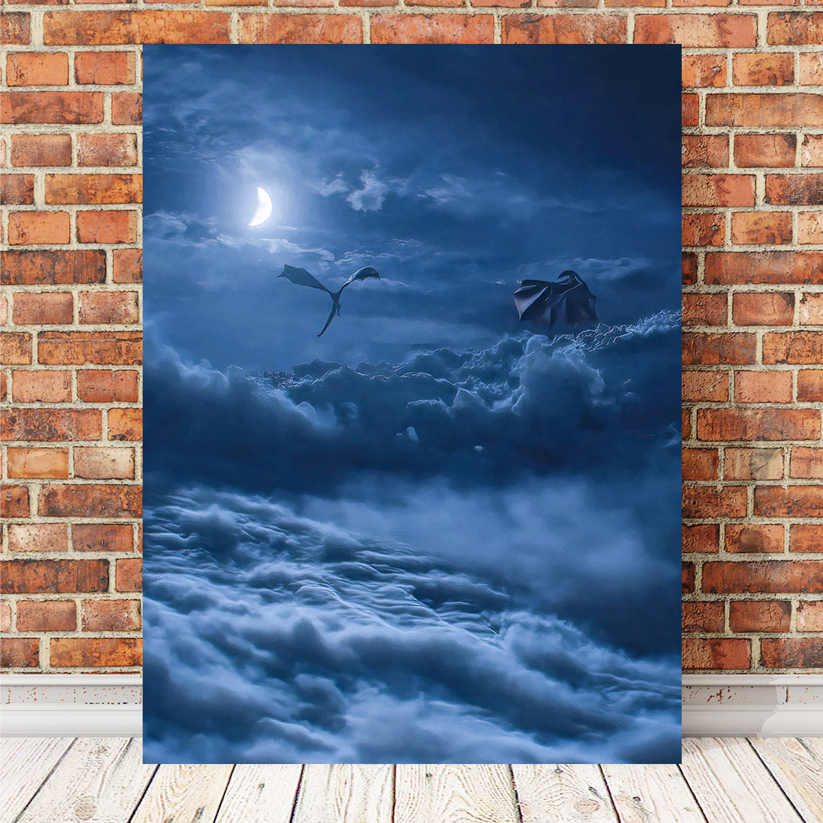 Stunning Dragons Wall Art by George Sorin
