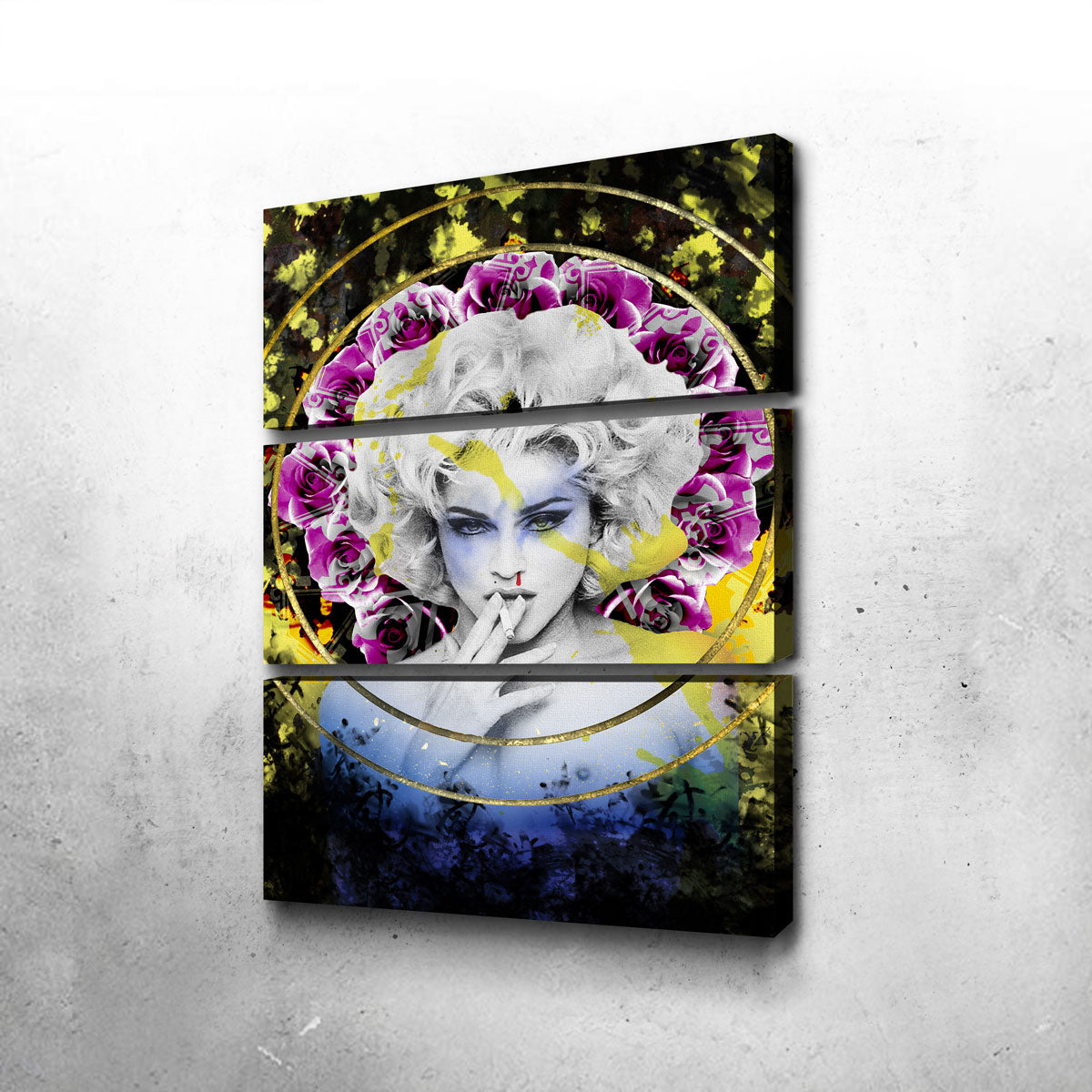 Stunning Abstract Madonna Wall Art by Frank Amoruso