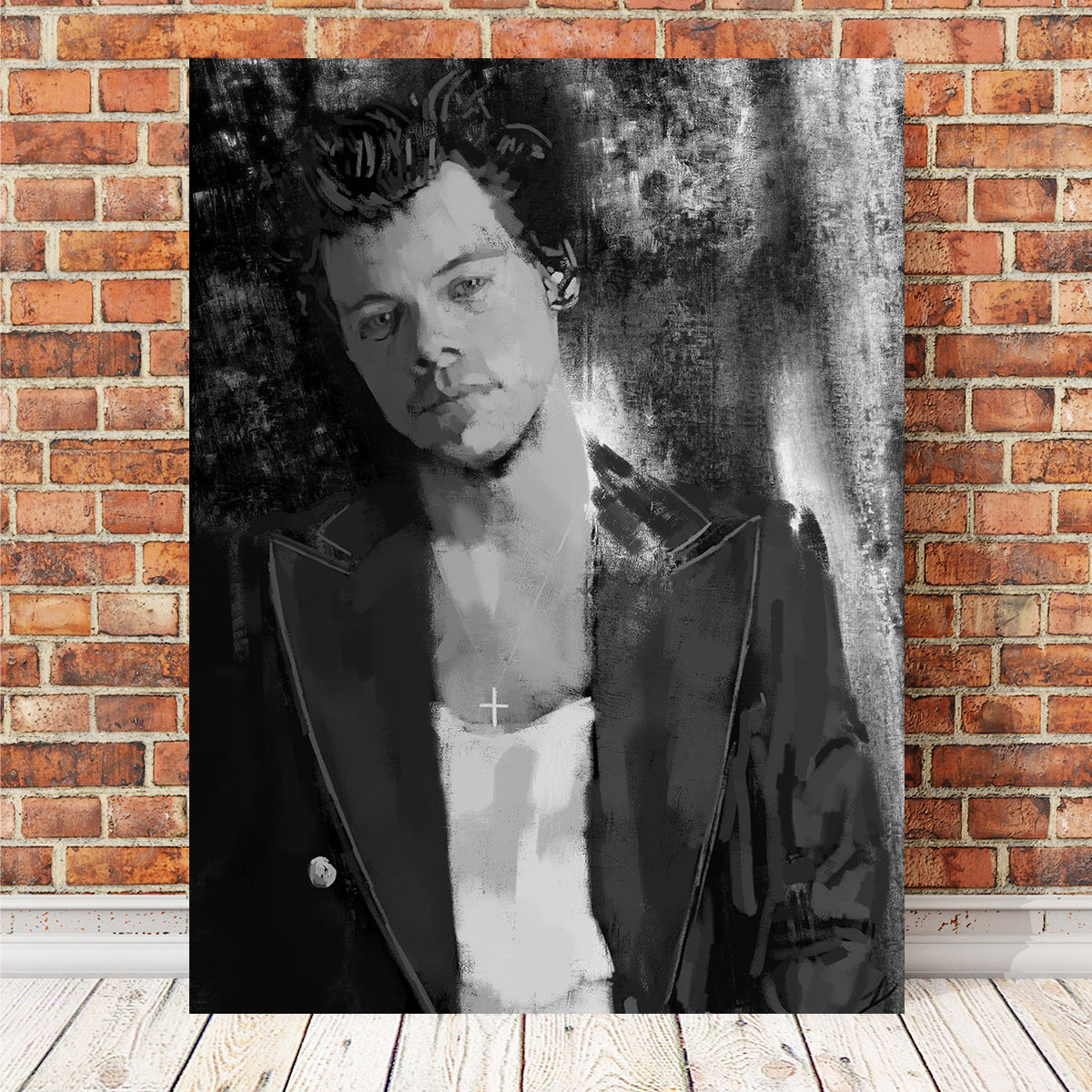 Stunning Harry Wall Art by Andy Brackpool