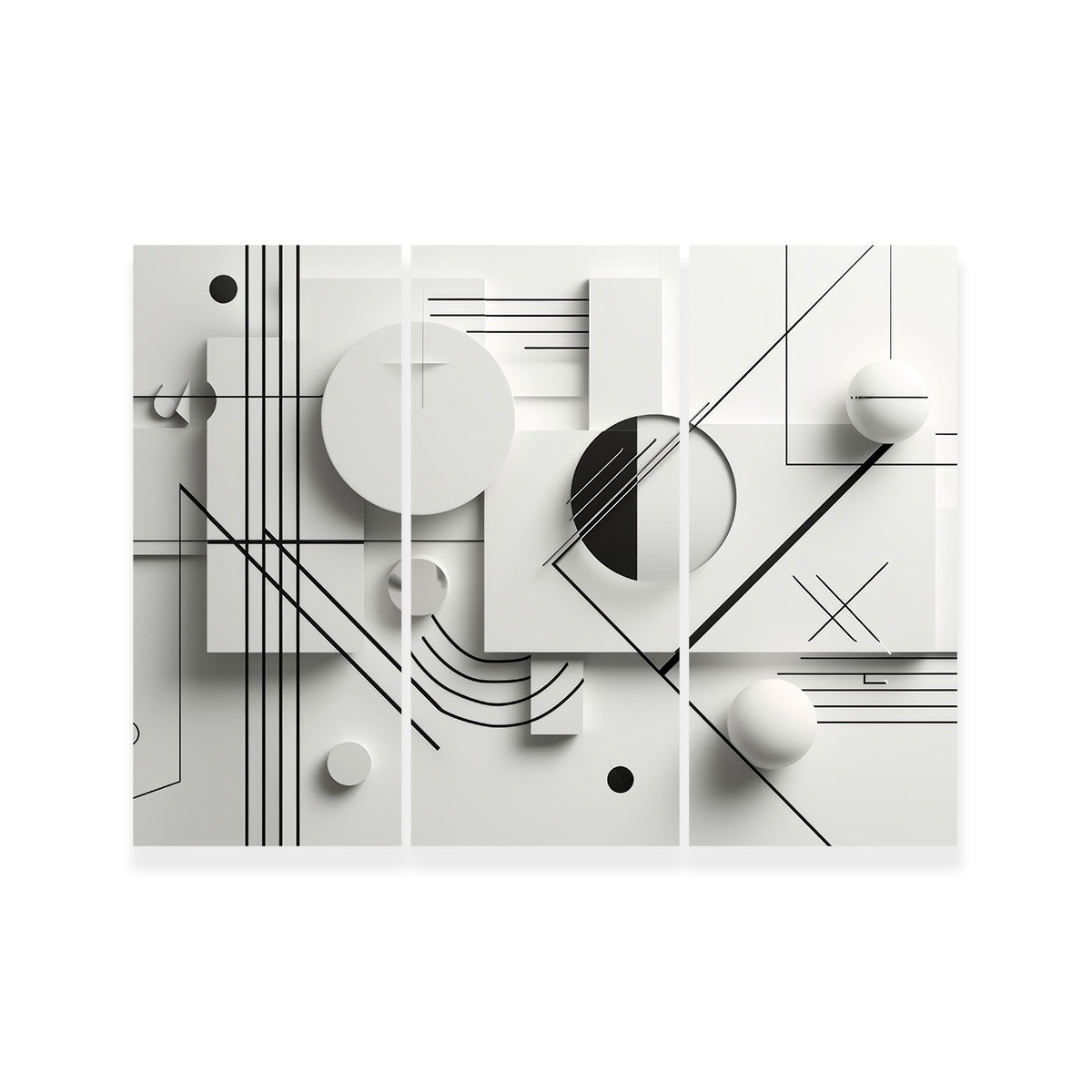 Stylish Geometric Lines Wall Art for Modern Interiors