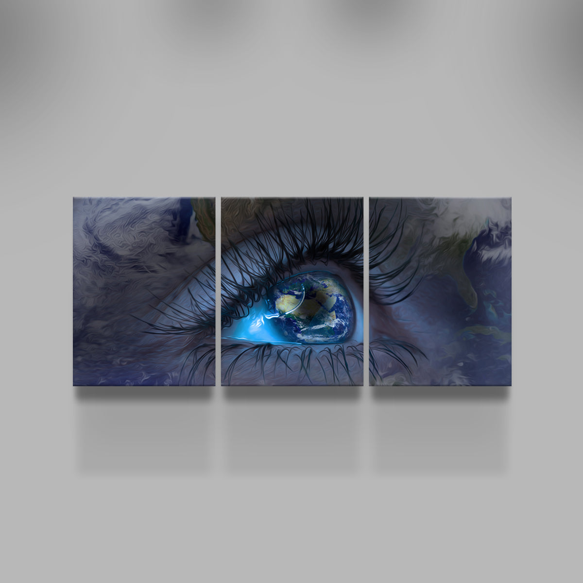 Exquisite Earths Eye Wall Art by George Sorin