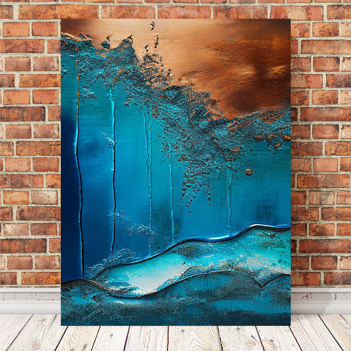 Coastal Abstract Series 1 Stunning Wall Art by Jennifer Hotai