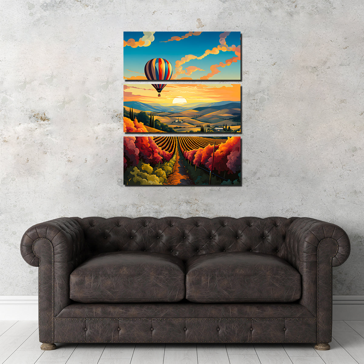 Exquisite France - French Vineyards Wall Art for Home Decor