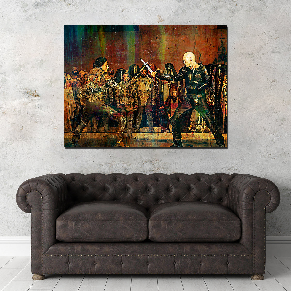 Exclusive Paul Vs. Feyd Rautha Wall Art - Premium Decor for Your Space