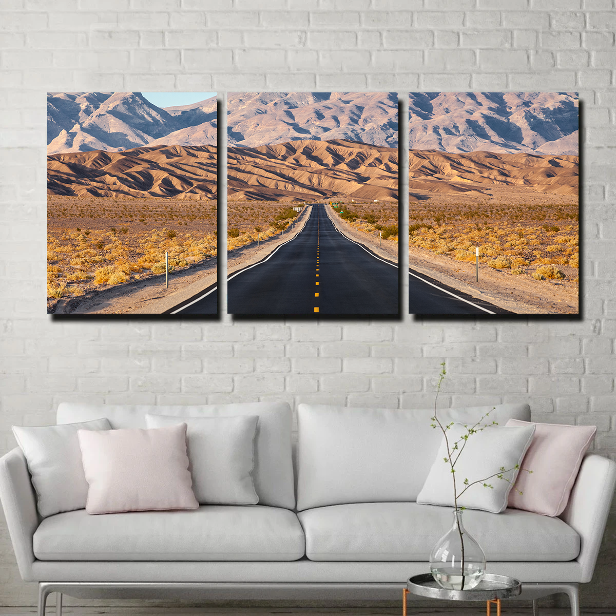 Stunning Road to Death Valley National Park Wall Art for Your Home Decor