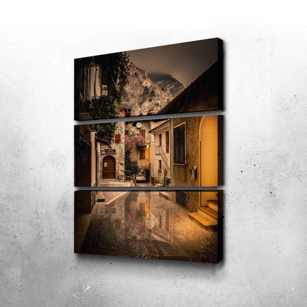 Stunning Limone sul Garda Wall Art by Enzo Romano