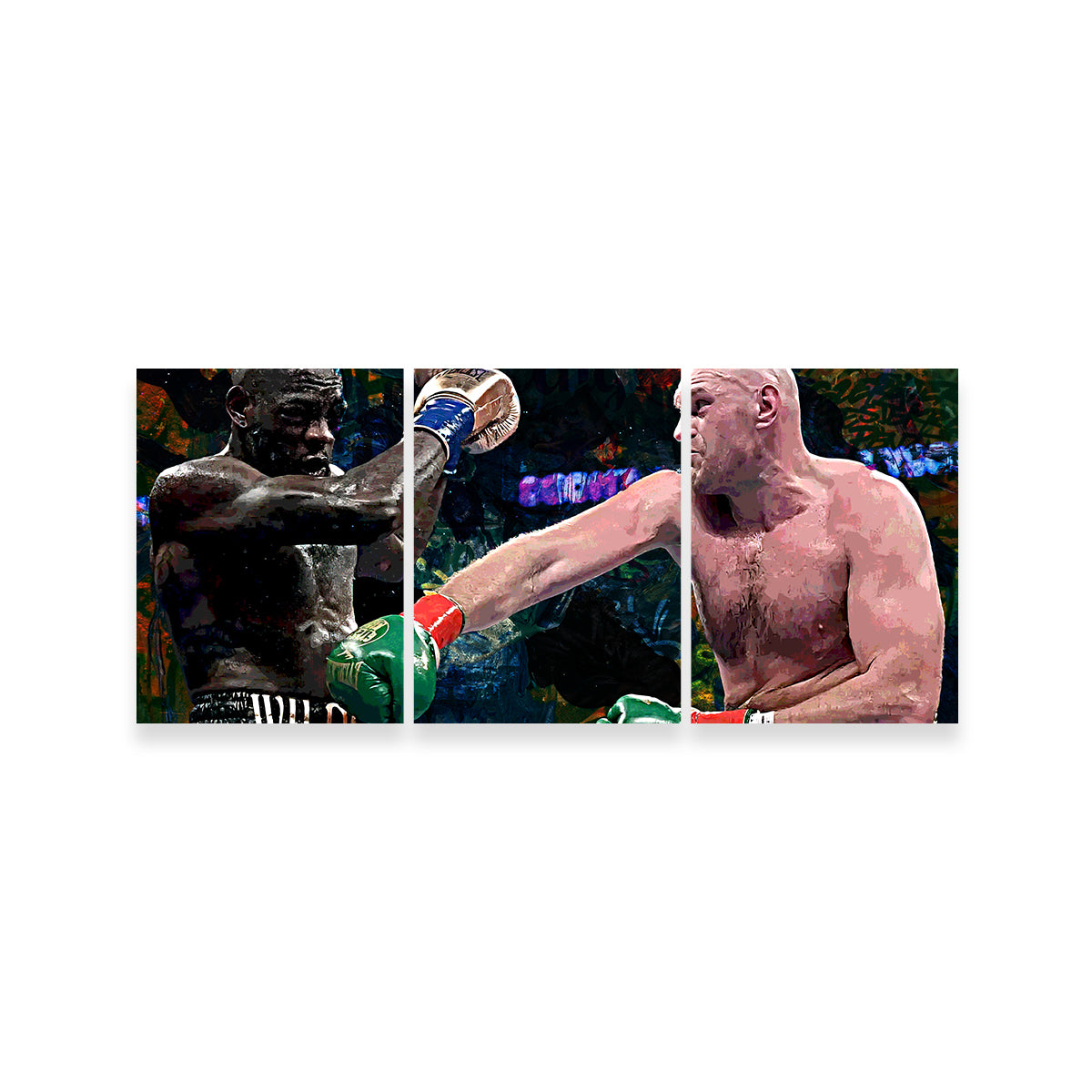 Exclusive Fury Vs. Wilder Wall Art for Stunning Home Decor