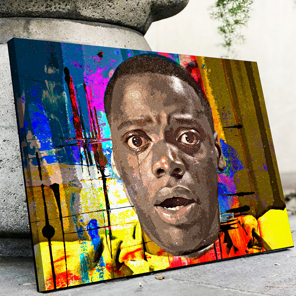 Stunning Abstract Get Out Wall Art for Home Decor
