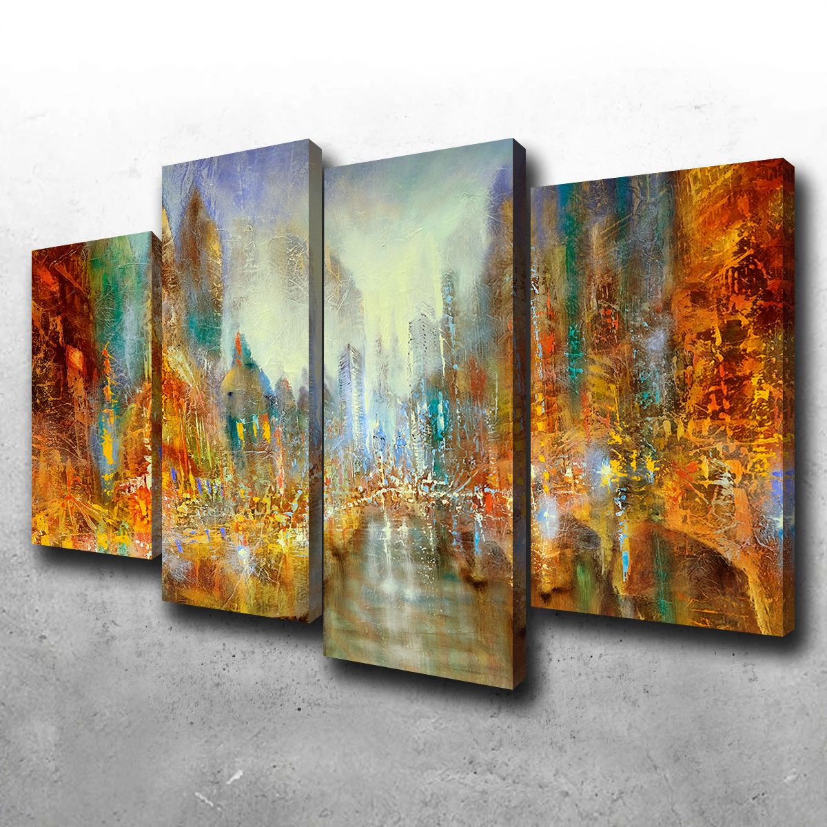 Stunning City of Lights Wall Art by Annette Schmucker