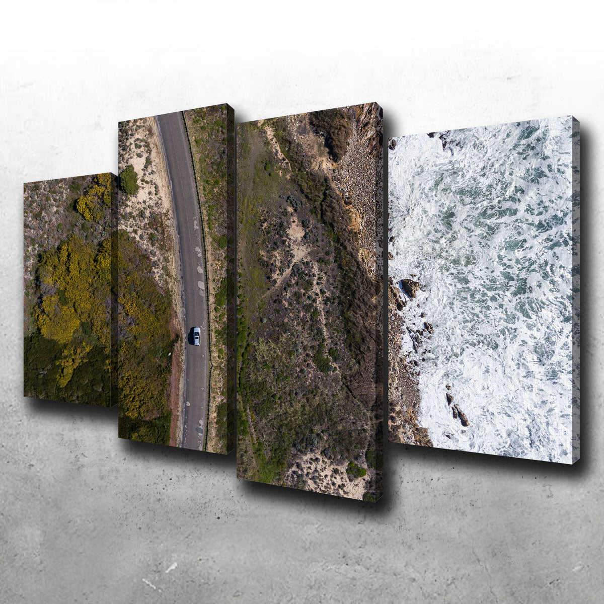 Drive With A View Wall Art - Stunning Sustainable Canvas Artwork