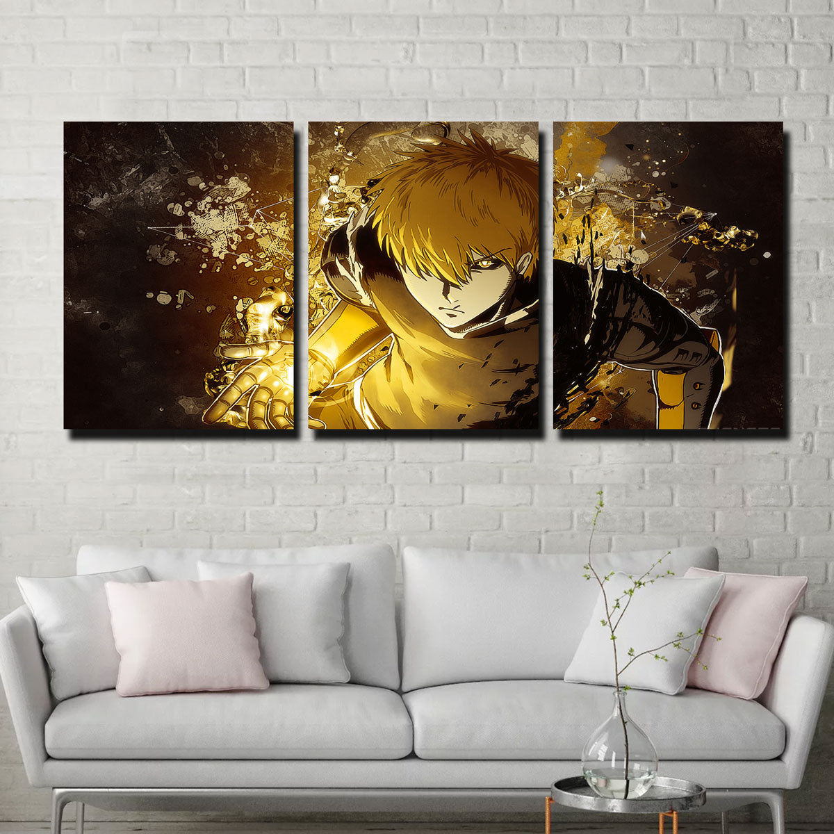 One Punch Man Stunning Wall Art for Anime Fans